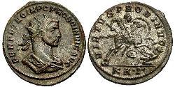 1 Антониниан Римская империя (27BC-395) Серебро/Медь Проб (232-282)