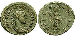 1 Антониниан Римская империя (27BC-395) Серебро/Медь Проб (232-282)