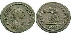 1 Антониниан Римская империя (27BC-395) Серебро/Медь Проб (232-282)