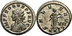1 Антониниан Римская империя (27BC-395) Серебро/Медь Проб (232-282)