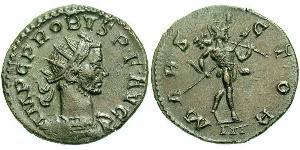 1 Антониниан Римская империя (27BC-395) Серебро/Медь Проб (232-282)