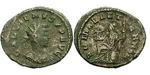 1 Антониниан Римская империя (27BC-395) Серебро/Медь Галлиен (218-268)