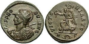 1 Антониниан Римская империя (27BC-395) Серебро/Медь Проб (232-282)
