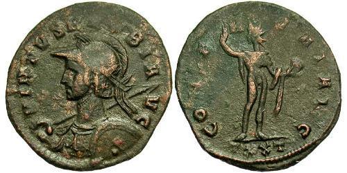 1 Антониниан Римская империя (27BC-395) Серебро/Медь Проб (232-282)