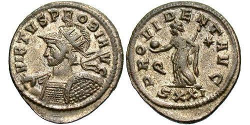 1 Антониниан Римская империя (27BC-395) Серебро/Медь Проб (232-282)