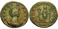 1 Антонініан Римська імперія (27BC-395)  Ulpia Severina (?-?)