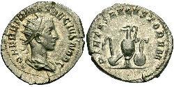 1 Антонініан Римська імперія (27BC-395) Бронза Геренній Етруск (227-251)