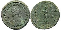 1 Антонініан Римська імперія (27BC-395) Бронза Проб (232-282)