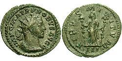1 Антонініан Римська імперія (27BC-395) Бронза Проб (232-282)