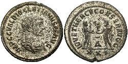 1 Антонініан Римська імперія (27BC-395) Бронза Діоклетіан (244-311)
