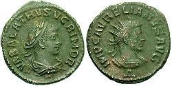 1 Антонініан Римська імперія (27BC-395) Бронза Авреліан (215-275)