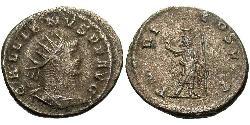 1 Антонініан Римська імперія (27BC-395) Бронза Галліен (218-268)