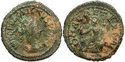 1 Антонініан Римська імперія (27BC-395) Бронза Квіет (?-261)