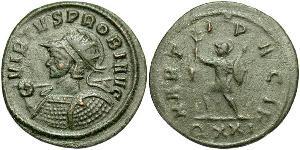 1 Антонініан Римська імперія (27BC-395) Бронза Проб (232-282)