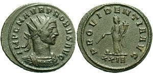 1 Антонініан Римська імперія (27BC-395) Бронза Проб (232-282)