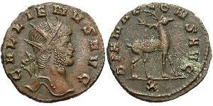 1 Антонініан Римська імперія (27BC-395) Бронза Галліен (218-268)