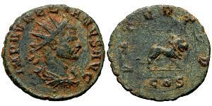 1 Антонініан Римська імперія (27BC-395) Бронза Авреліан (215-275)