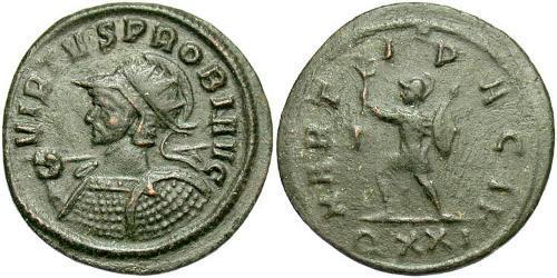 1 Антонініан Римська імперія (27BC-395) Бронза Проб (232-282)