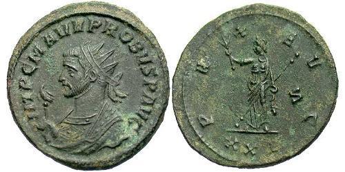 1 Антонініан Римська імперія (27BC-395) Бронза Проб (232-282)