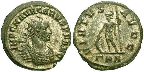 1 Антонініан Римська імперія (27BC-395) Бронза Кар (230-283)