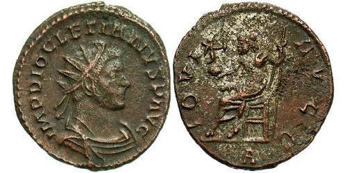 1 Антонініан Римська імперія (27BC-395) Бронза Діоклетіан (244-311)
