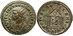1 Антонініан Римська імперія (27BC-395) Мідь/Срібло Проб (232-282)