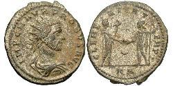 1 Антонініан Римська імперія (27BC-395) Мідь/Срібло Проб (232-282)