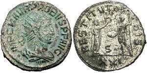 1 Антонініан Римська імперія (27BC-395) Мідь/Срібло Проб (232-282)
