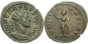 1 Антонініан Римська імперія (27BC-395) Мідь/Срібло Проб (232-282)