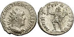 1 Антонініан Римська імперія (27BC-395) Срібло Требоніан Галл (206-253)