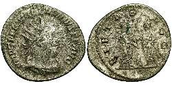 1 Антонініан Римська імперія (27BC-395) Срібло Валеріан I (193-260)