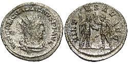 1 Антонініан Римська імперія (27BC-395) Срібло Галліен (218-268)