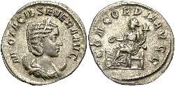 1 Антонініан Римська імперія (27BC-395) Срібло Otacilia Severa (244-249)