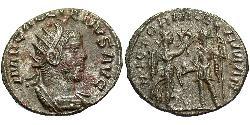 1 Антонініан Римська імперія (27BC-395) Срібло Галліен (218-268)