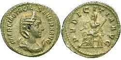 1 Антонініан Римська імперія (27BC-395) Срібло Otacilia Severa (244-249)