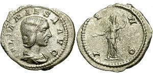 1 Антонініан Римська імперія (27BC-395) Срібло Julia Maesa (165-224)