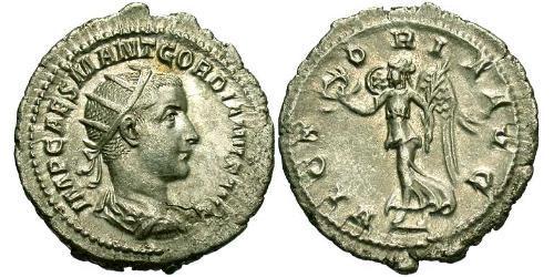 1 Антонініан Римська імперія (27BC-395) Срібло Гордіан III(225-244)