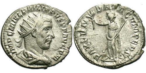 1 Антонініан Римська імперія (27BC-395) Срібло Філіпп Араб (204-249)