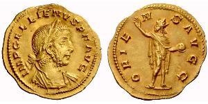 1 Аргентиус Римська імперія (27BC-395) Золото Галліен (218-268)