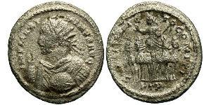 1 Аргентиус Римська імперія (27BC-395) Срібло Максимін II (270 - 313)