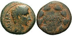 1 Асс Римская империя (27BC-395) Бронза Октавиан Август (63BC- 14) 