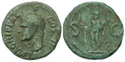 1 Асс Римская империя (27BC-395) Медь Марк Випсаний Агриппа (63 BC-12BC)