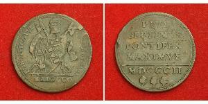 1 Байокко Папська держава (752-1870) Мідь Пій VII (1742 -1823)