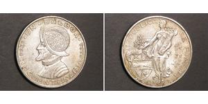 1 Бальбоа Республика Панама Серебро Нуньес де Бальбоа, Васко (1475 – 1519)