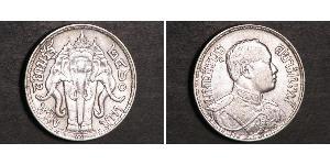 1 Бат Таїланд Срібло Vajiravudh (1880 – 1925) 