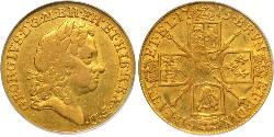 1 Гинея Королевство Великобритания (1707-1801) Золото Георг I (1660-1727)