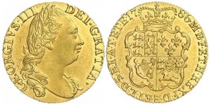 1 Гинея Королевство Великобритания (1707-1801) Золото Георг III (1738-1820)