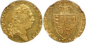 1 Гинея Королевство Великобритания (1707-1801) Золото Георг III (1738-1820)