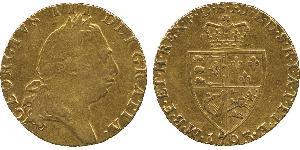 1 Гинея Королевство Великобритания (1707-1801) Золото Георг III (1738-1820)