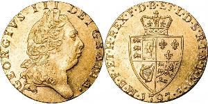1 Гинея Королевство Великобритания (1707-1801) Золото Георг III (1738-1820)